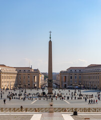 Saint Peter's Square and Vatican Obelisk
