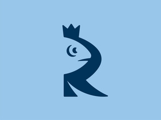 Royal fish Logo