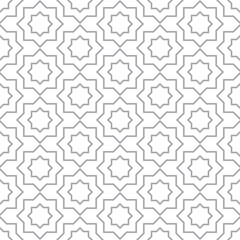 simple seamless islamic pattern design template vector