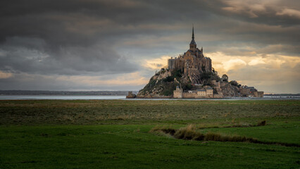 Fototapeta premium Mont-Saint-Michel