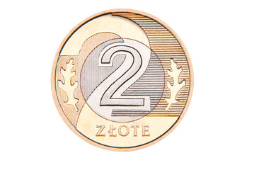 moneta 2 polskie złoty 