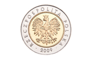 Moneta 5 polskich złotych