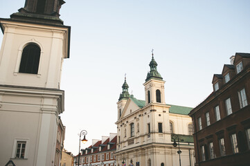 Fototapeta na wymiar Old Town Warsaw