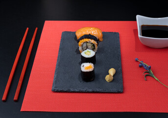 bodegón composición comida asiática