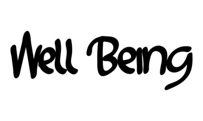 motivational words written by hand with basic colors black and white