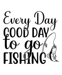 Fishing t shirt 'mug design