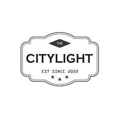 Classic Vintage Retro Label Badge logo design for cloth apparel