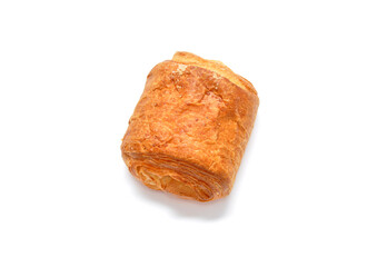 fresh pastries on a white background