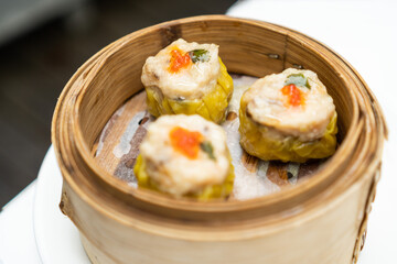 Steamed Dumplings, or Dim Sum