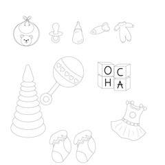 Children's white patern for children's underwear, for children's bedding, towels, bibs, toys, as a children's background.