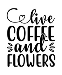 Flower t shirt, mug design