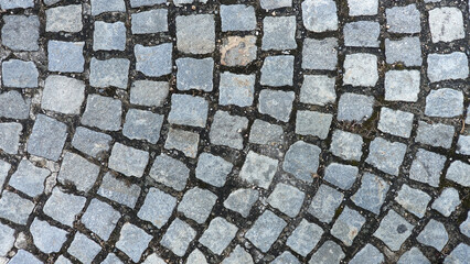 Gehsteig Pflastersteine Steine Kopfsteinpflaster Kopfstein Pflaster Straße Textur Struktur Background Hintergrund Wallpaper Stone