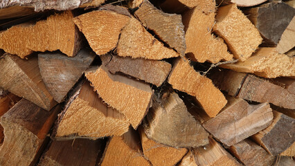 Holzhaufen Holz Brennholz Holzscheit Holz gestapelt