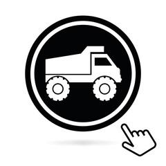 Logo camion chantier.