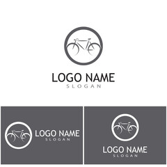 Cycling Logo Template vector symbol nature