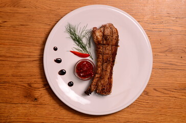 pork rib steak