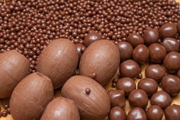 different types of chocolate balls