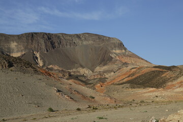 landscape in the desert