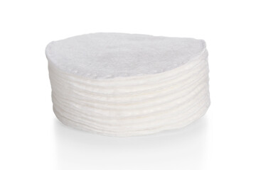 Obraz premium Stack of cotton pads