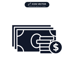 money icon symbol template for graphic and web design collection logo vector illustration