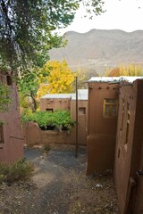 Old house in Abyaneh village in Kashan 