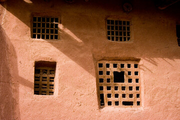 window in the wall - old window