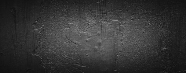 abstract black grungy texture cement concrete wall background