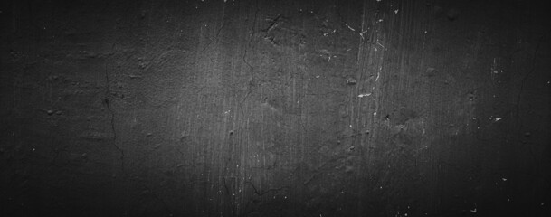 abstract black grungy texture cement concrete wall background