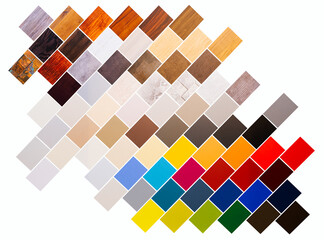 Abstract geometric rectangular multicolor pattern as a background or template for web banner