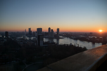 Skyline of Rotterdam