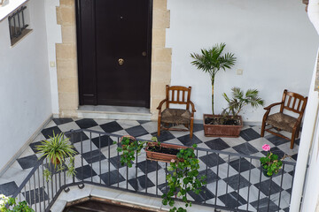 Typical Andalusian patio