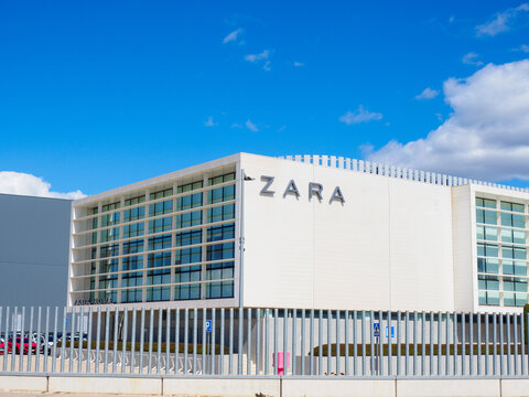 inditex group's factory and logistics warehouse offices in Spain; Azuqueca de Henares, Spain; 