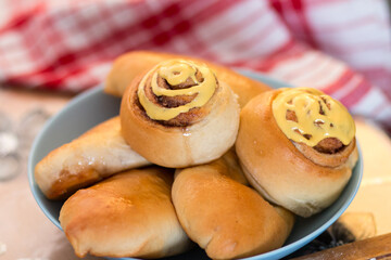 buns on a plate