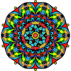 Mandala colorata