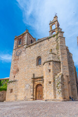 Majestic cathedral in Spanish town Caceres.