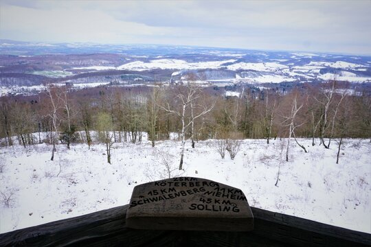 Winterlandschaft Externsteine