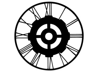 Fototapeta premium clock steampunk