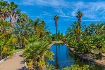 Botanical garden Jose Celestino Mutis at La Rabida in Spain.