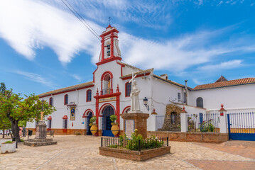 Sanctuary of Nuestra Se?ora de los Remedios at Olvera, Spain.