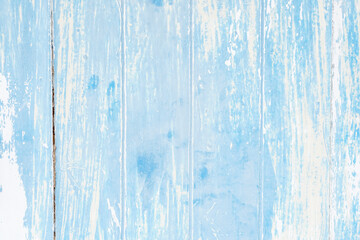 blue old wooden door background