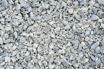 black gravel background for road 