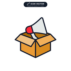 promotion product icon symbol template for graphic and web design collection logo vector illustration