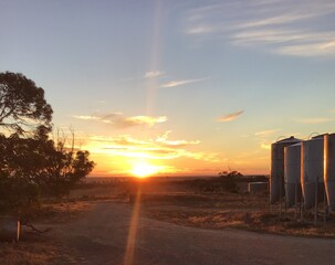 Sunrise in the Mallee South Australia 