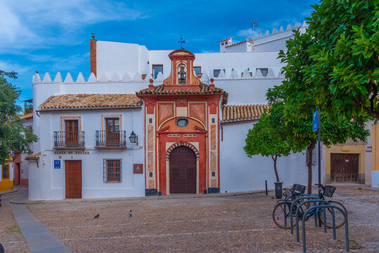 Plaza de Abades in the old town of the spanish city cordoba.