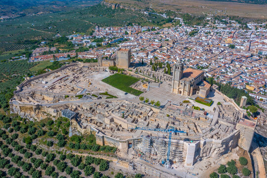 Fortaleza de la Mota at Alcala la Real town in Spain.