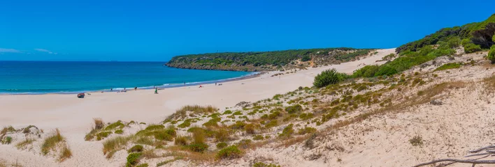 Acrylic prints Bolonia beach, Tarifa, Spain Sunny day at Playa de Bolonia in Andalusia province of Spain