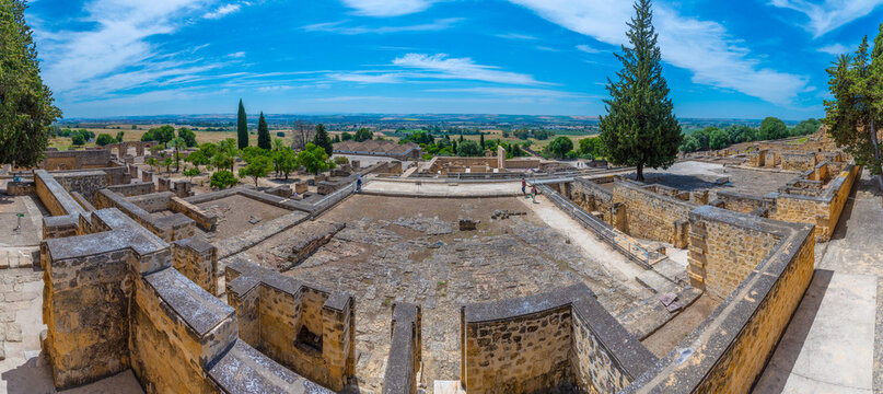 Ruins of Madinat al-zahra near Spanish town Cordoba