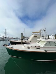 Fototapeta premium boats in the marina