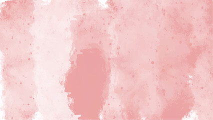 Pink watercolor background for your design, watercolor background concept, vector.