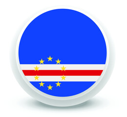 cape verde Flag Vector